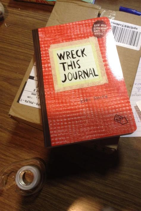 Wreck This Journal Red Expanded PDF