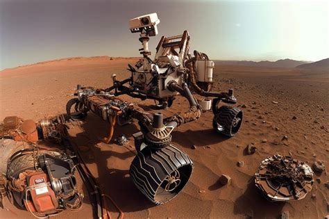 Wreckage on Mars: Uncovering the Mysteries of the Red Planet