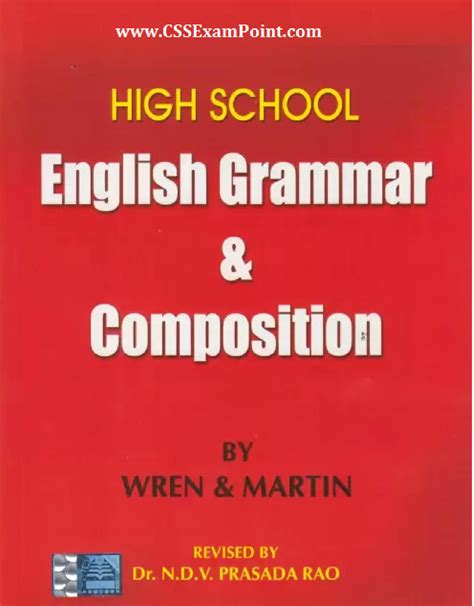 Wren And Martin English Grammar Solution PDF