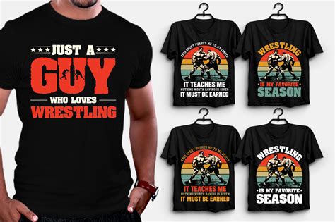 Wrestling Designs for Shirts: Unleash Your Passion in Style