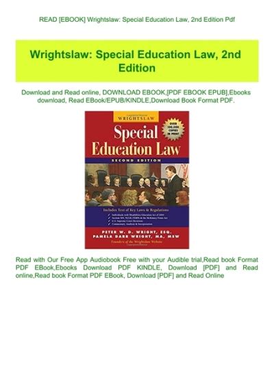 Wrightslaw Special Education Law 2nd Doc