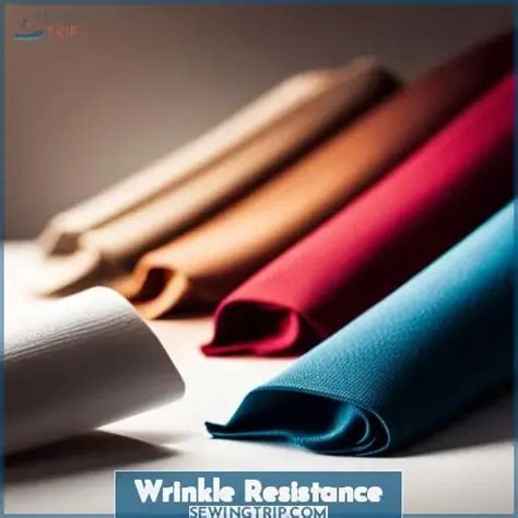 Wrinkle Resistance: