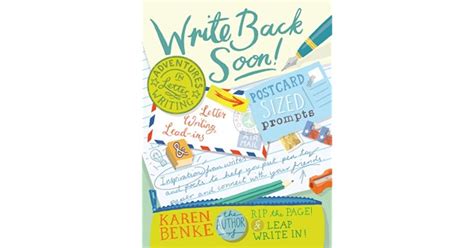 Write Back Soon Adventures in Letter Writing Reader