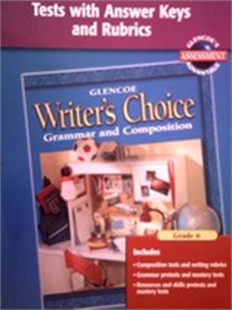 Writers Choice Test Answer Key Doc