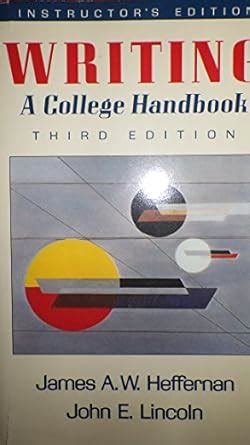 Writing A College Handbook PDF