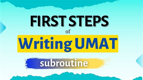 Writing A Umat Ebook Reader