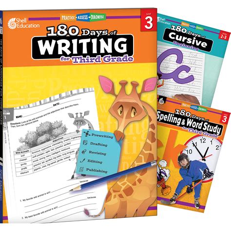 Writing Book 1-3 3 Book Set GP3 GP5 GP7 Doc