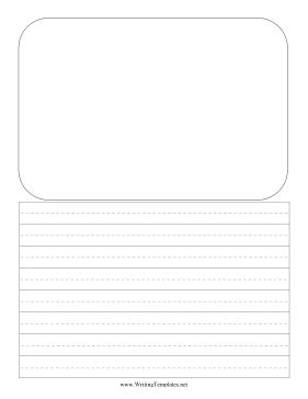 Writing Drawing Template