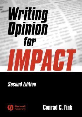 Writing Opinion for Impact Ebook PDF