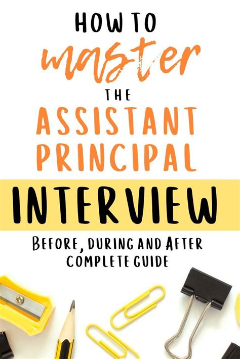 Writing Prompts For Assistant Principal Job Interview Ebook Doc