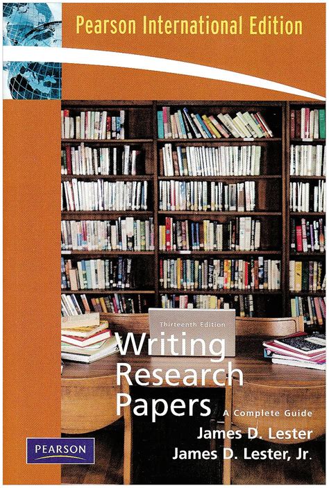 Writing Research Papers Lester 14th Edition Pdf Epub