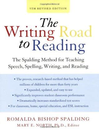 Writing Road to Reading The Spalding Method for Teaching Speech Reader