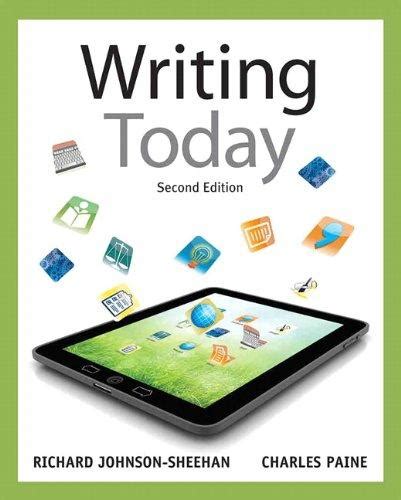 Writing Today (2nd Edition) Ebook Doc