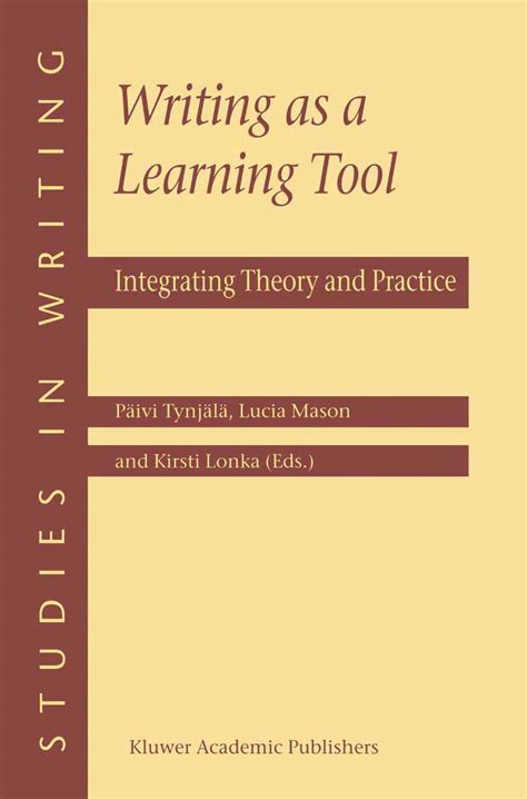 Writing as a Learning Tool Integrating Theory and Practice PDF