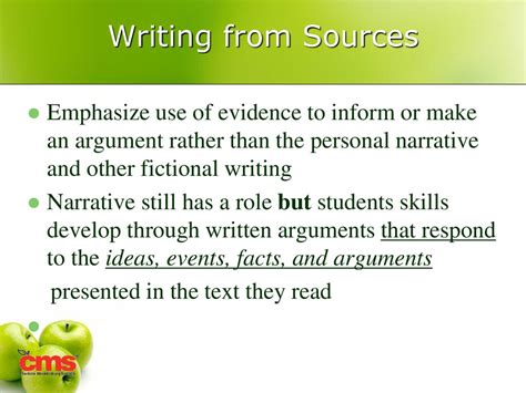 Writing from Sources The Core PDF