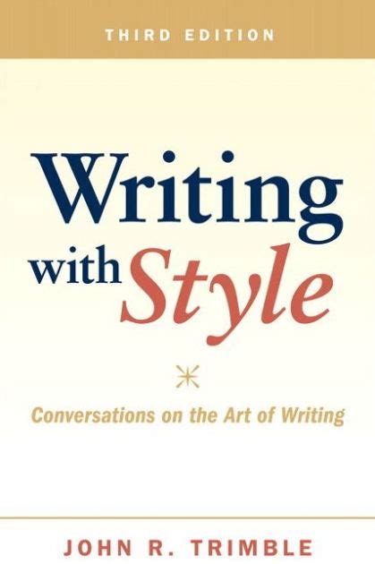 Writing with style john trimble Ebook Reader