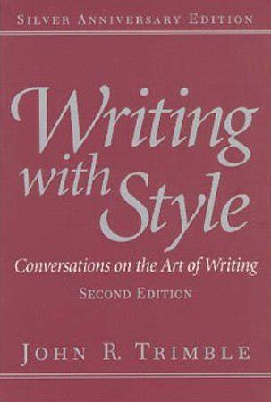 Writing with style john trimble Ebook Reader