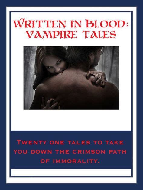 Written in Blood Vampire Tales Reader