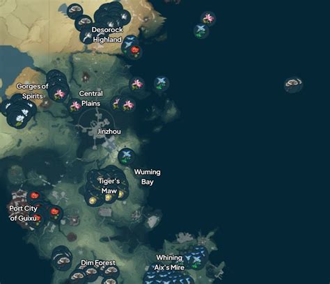 Wuthering Waves Map: A Comprehensive Guide to Navigating the Shores