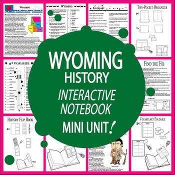 Wyoming Interactive Notebook A Hands-On Approach to Learning About Our State Wyoming Experience Epub