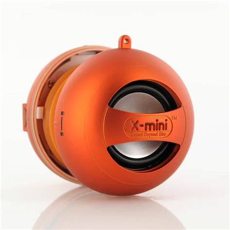 X Mini Portable Capsule Speaker Orange PDF