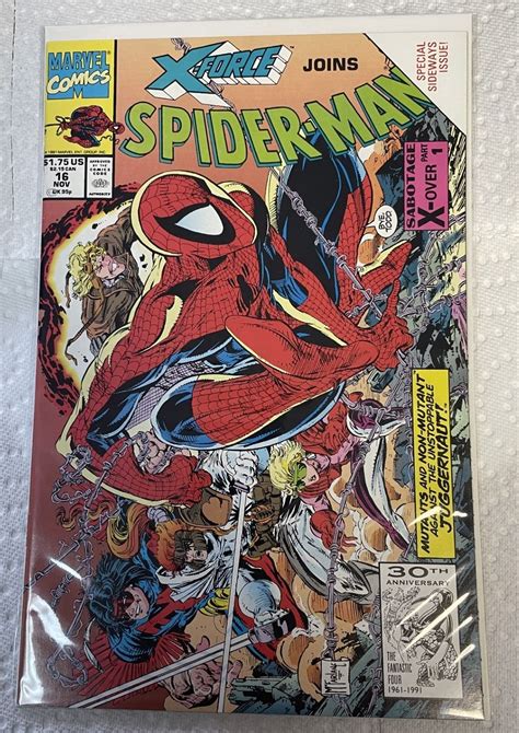 X-FORCE JOINS SPIDER-MAN 16 MARVEL COMICS 1991 Kindle Editon