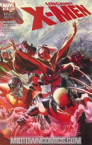 X-Men 500 Alex Ross Cover Manifest Destiny Kindle Editon