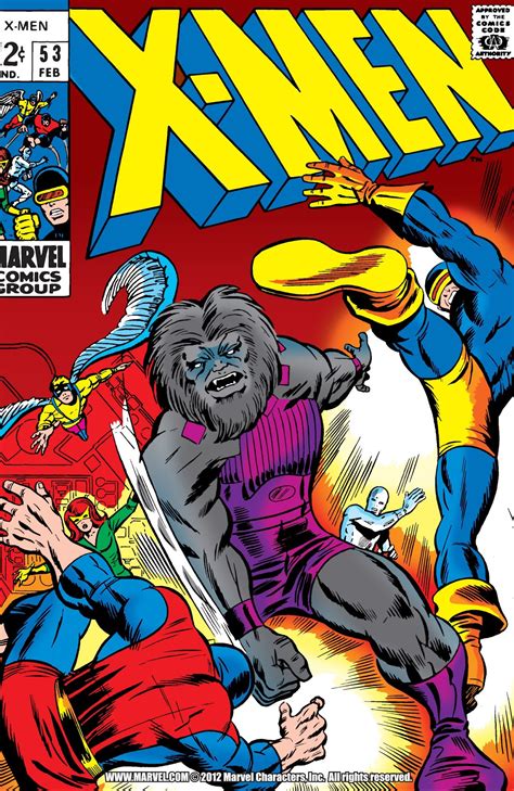 X-Men Comic 53 February 1969 Epub