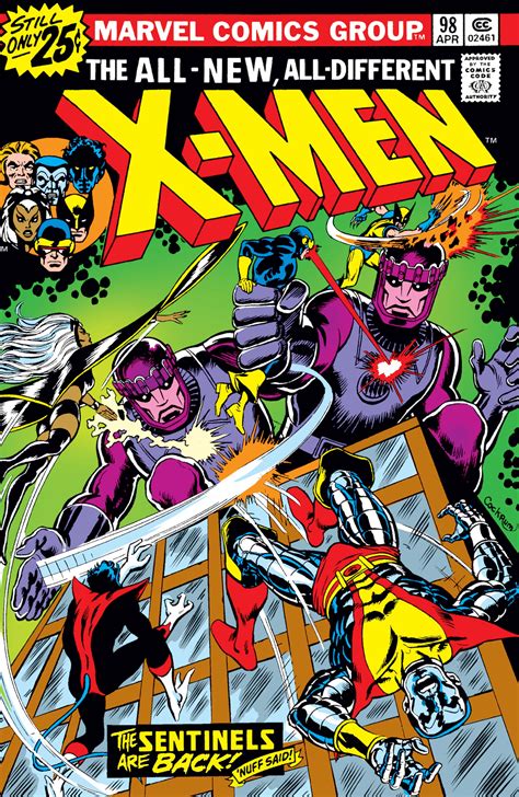 X-Men Marvel Comic 99 June 1976 Reader