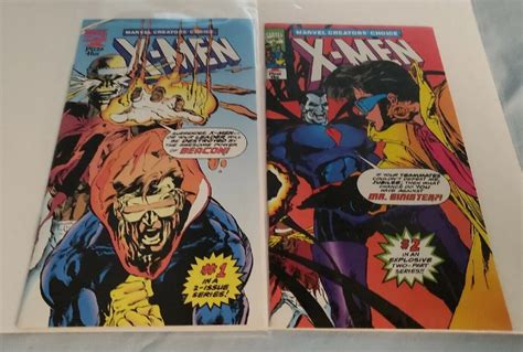 X-Men Pizza Hut Creator s Choice Mini Comic 2 1993 includes poster Kindle Editon
