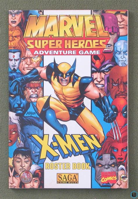 X-Men Roster Book Marvel Super Heroes RPG Reader