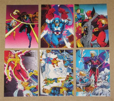 X-Men Trading Cards 1991 Jim Lee Art PDF
