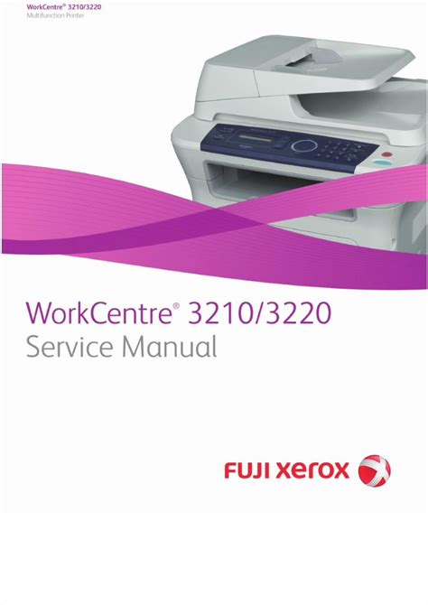 XEROX 3220 SERVICE MANUAL Ebook Reader