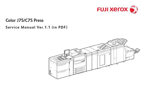 XEROX PRESS SERVICE MANUAL Ebook Epub