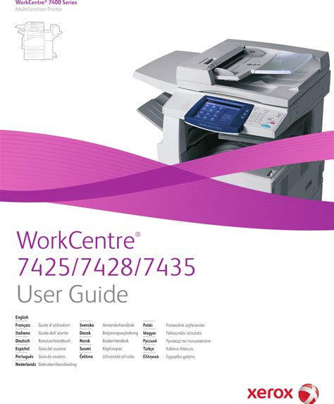 XEROX WORKCENTRE 7435 SERVICE MANUAL Ebook Epub