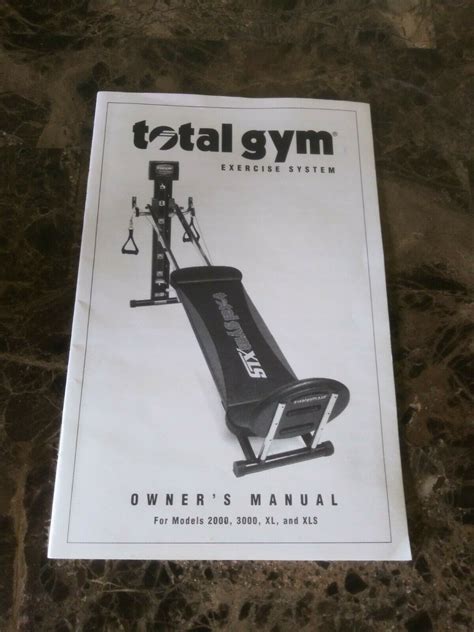 XL TOTAL GYM OWNERS MANUAL Ebook Doc