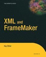 XML and FrameMaker Doc