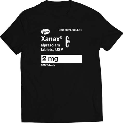 Xanax T-Shirts: Express Yourself While Raising Awareness