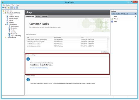 Xenapp 7.6 Remove Machine From Catalog