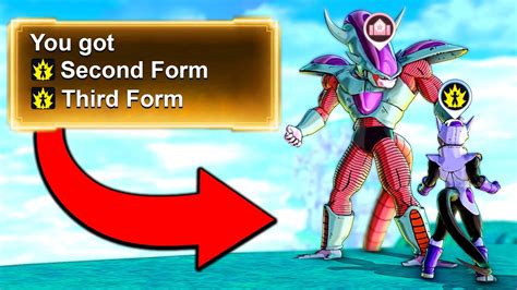 Xenoverse 2 Frieza Race Transformations