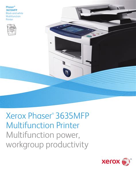 Xerox Phase 3635mfp Service Manual Ebook Reader