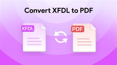 Xfdl To Pdf Online Converter PDF