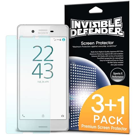 Xperia Screen Protector Invisible Definition Reader