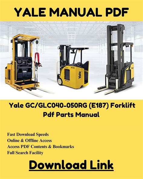 YALE FORKLIFT GLC040 MANUAL Ebook Doc