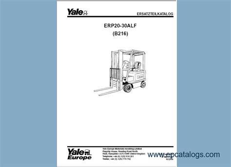 YALE FORKLIFT MANUAL PDF FREE Ebook Doc