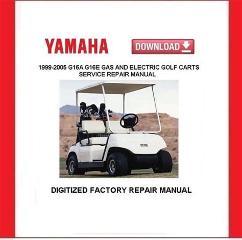 YAMAHA G16A GOLF CART SERVICE MANUAL Ebook Epub