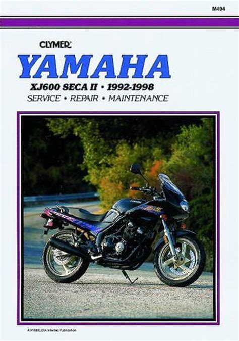 YAMAHA XJ600 SECA II OWNERS MANUAL Ebook Epub