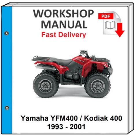 YAMAHA YFM400 KODIAK SERVICE MANUAL Ebook Reader