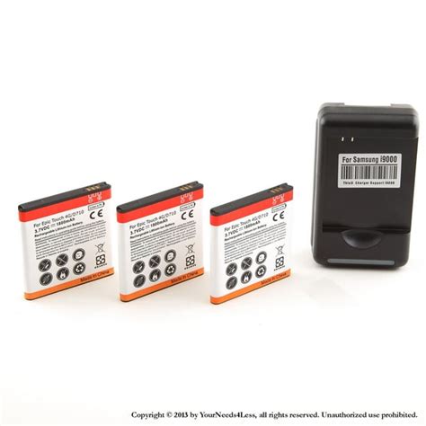 YN4L 1800mAh battery Sensation Charger Doc