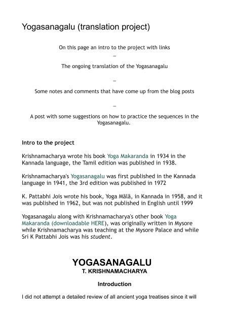 YOGASANAGALU - Brihaspati Net Ebook Reader